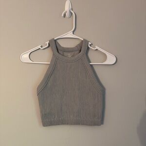 Aerie Gray Ribbed Tank‎ Top (A1-12)